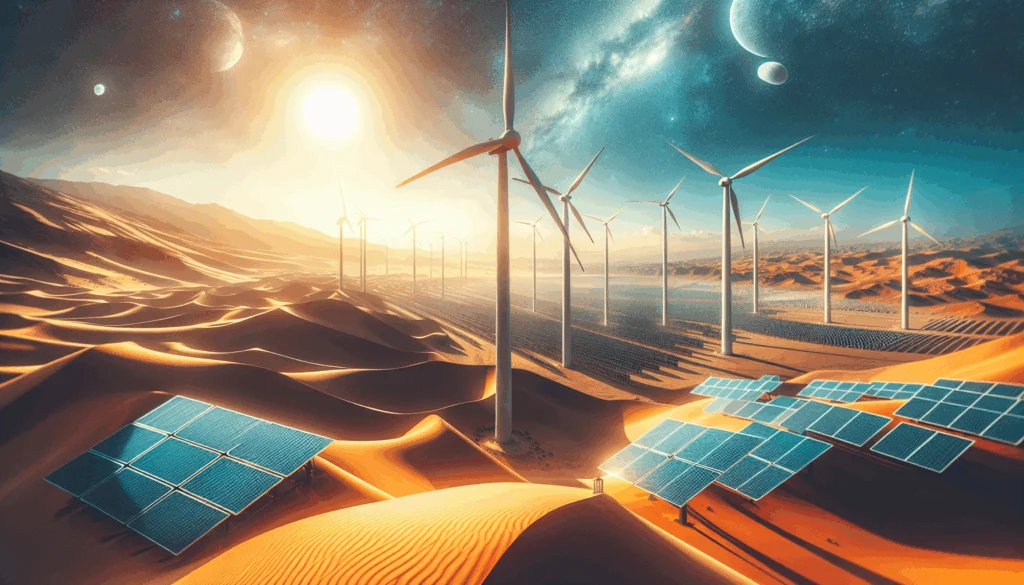 la energia eolica y solar puede aumentar la lluvia en el desierto image 1