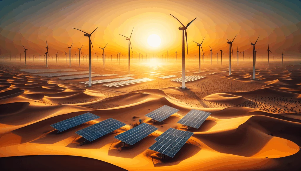 la energia eolica y solar puede aumentar la lluvia en el desierto image 2