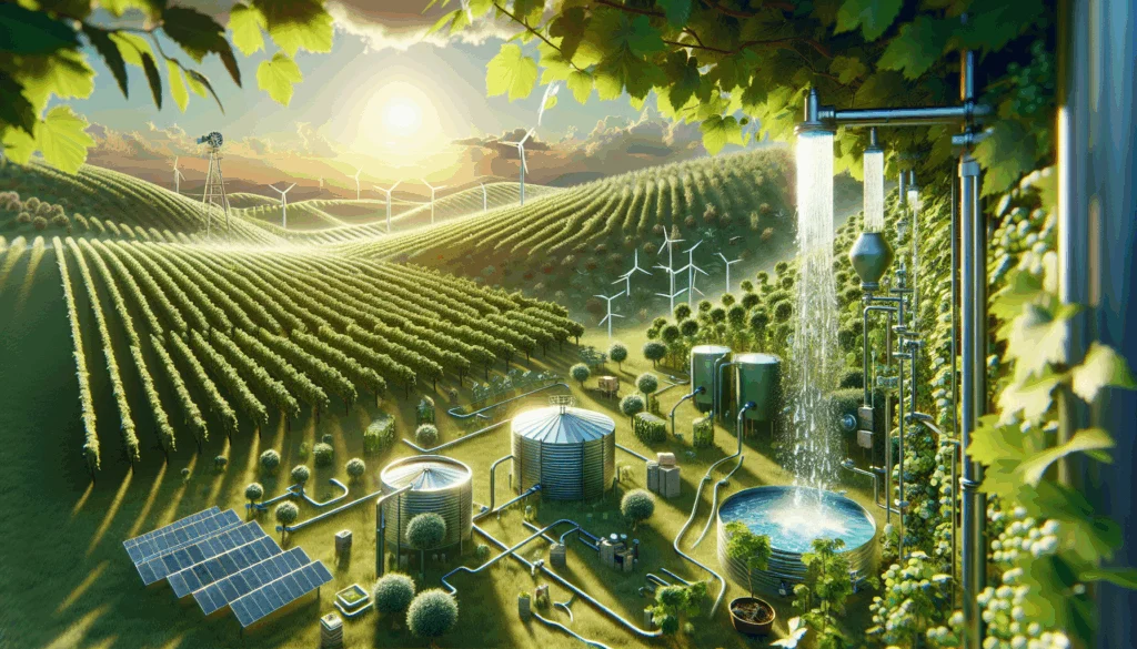 vinedo ecologico sostenible a partir de energia fotovoltaica image 3