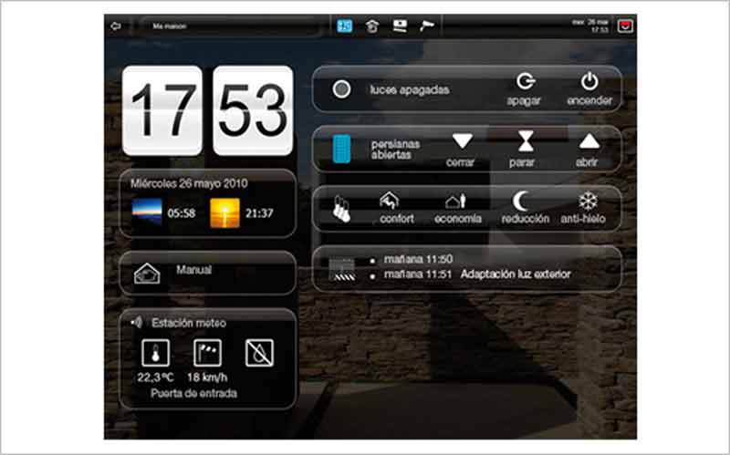 Controla desde tu Tablet los dispositivos inteligentes de tu casa