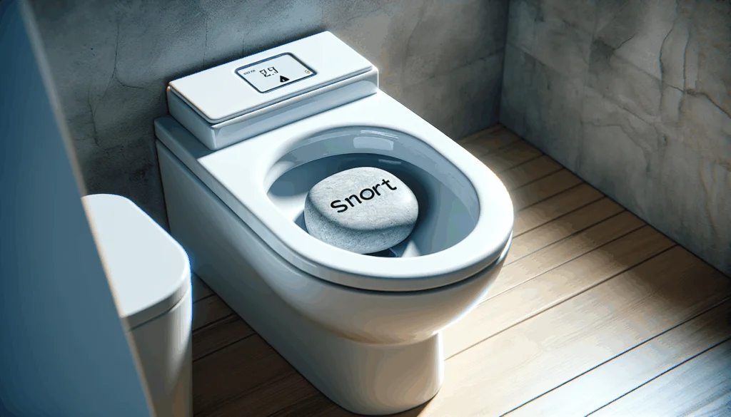 Ahorra agua en el inodoro con Smart Stone, la “piedra inteligente” ahorra agua en el inodoro con smart stone la piedra inteligente image 1